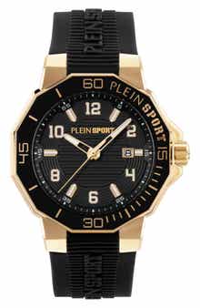 Titan Silicone Strap Watch, 44mm