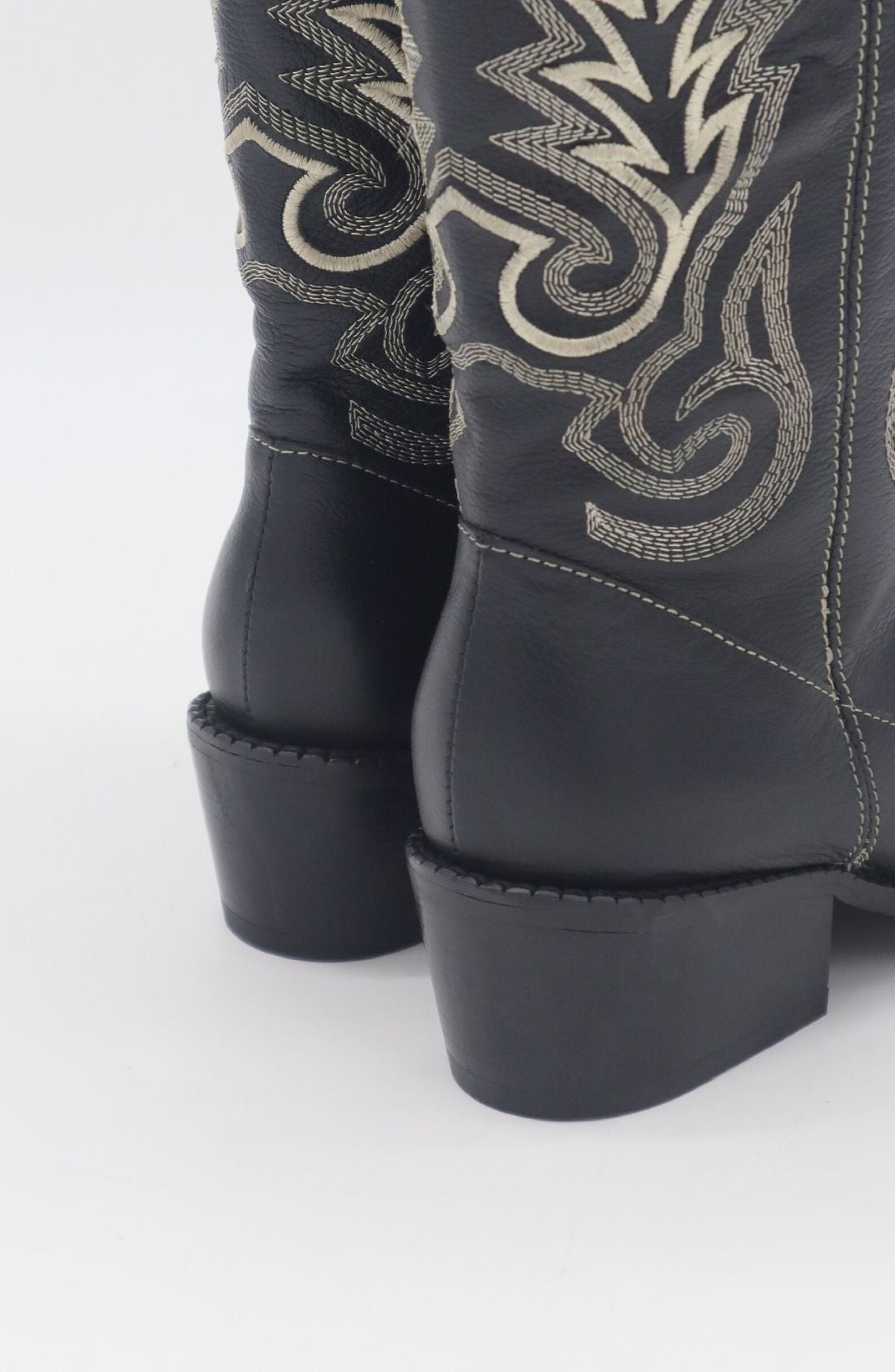 STIVALI NEW YORK Loyal Western Cowboy Boots, Alternate, color, Black