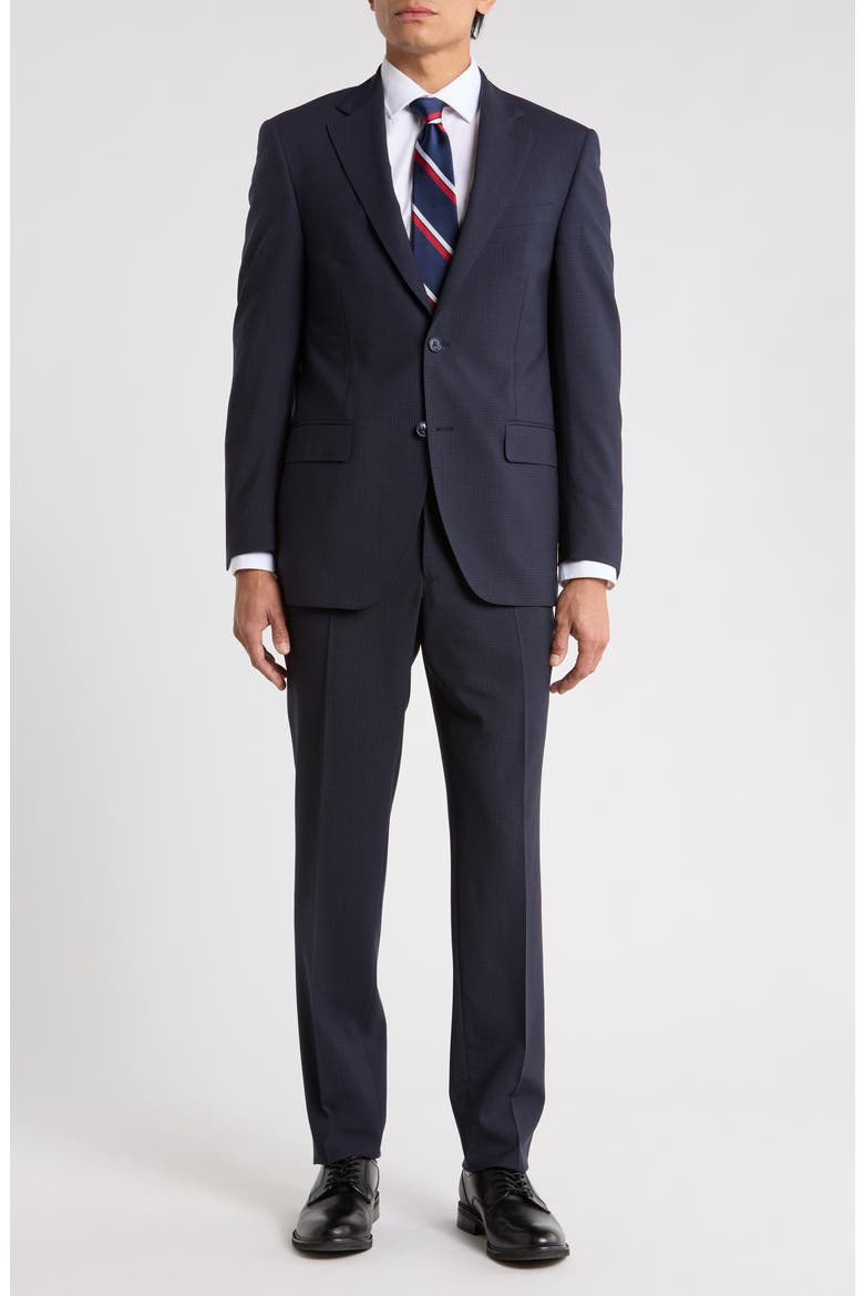 Flynn Classic Wool Suit, Main, color, BLUE