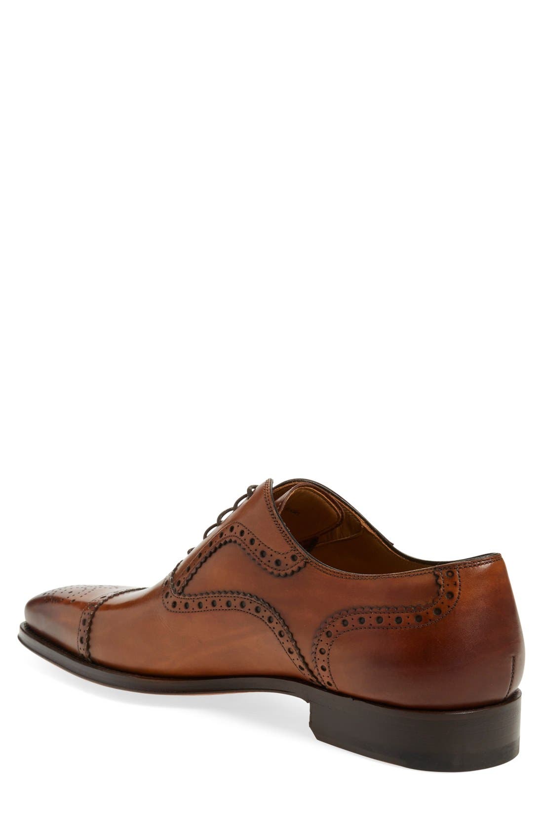 Magnanni 'Santiago' Cap Toe Oxford, Alternate, color, 