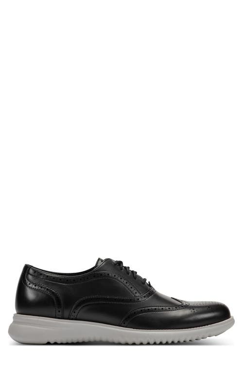 Reaction Kenneth Cole Lace-up Hybrid Oxford In Black