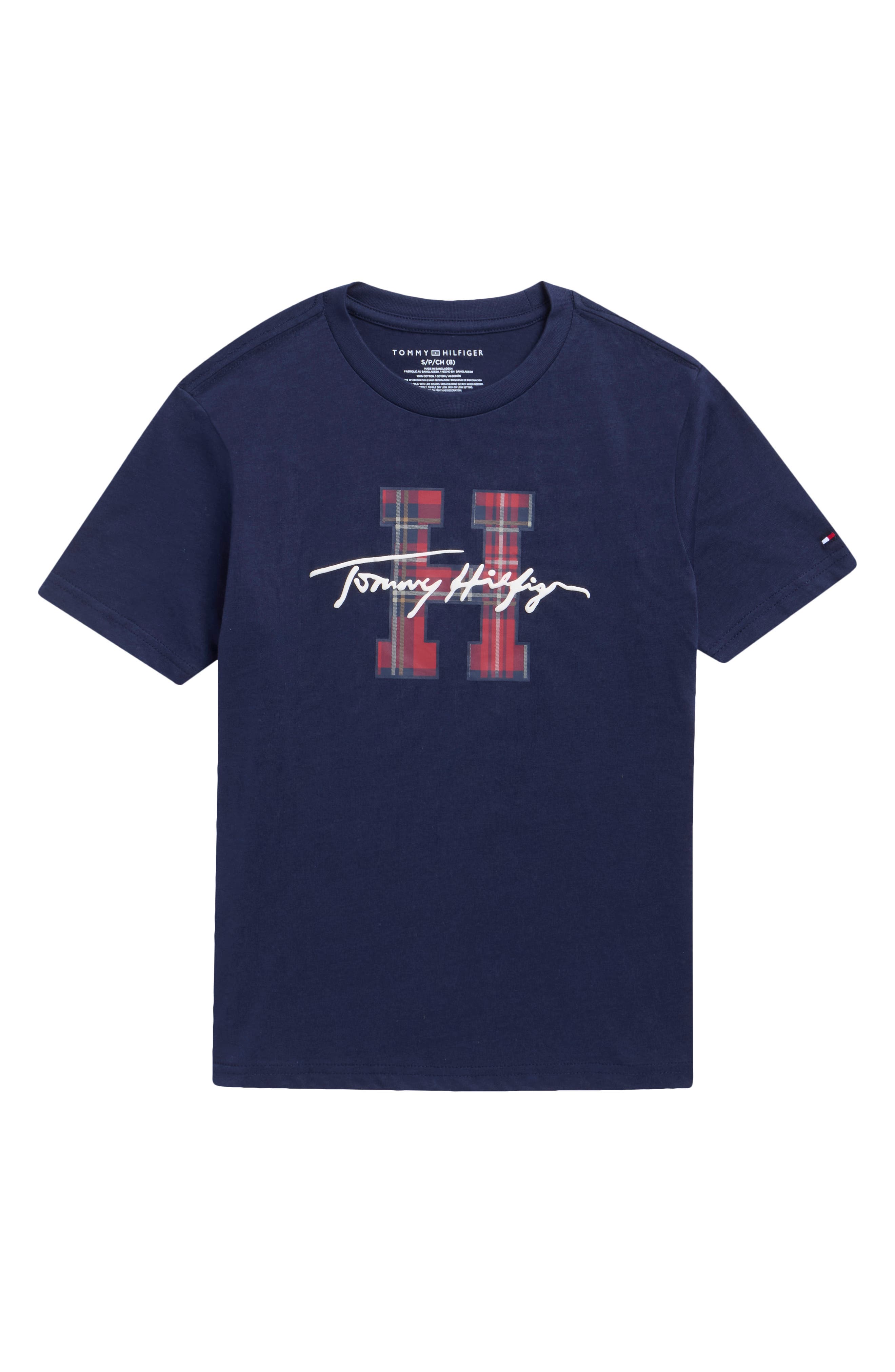 Kids' Plaid H T-Shirt