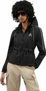 Alpenhaus Women's Enneth Hooded Windbreaker with Adjustable waist