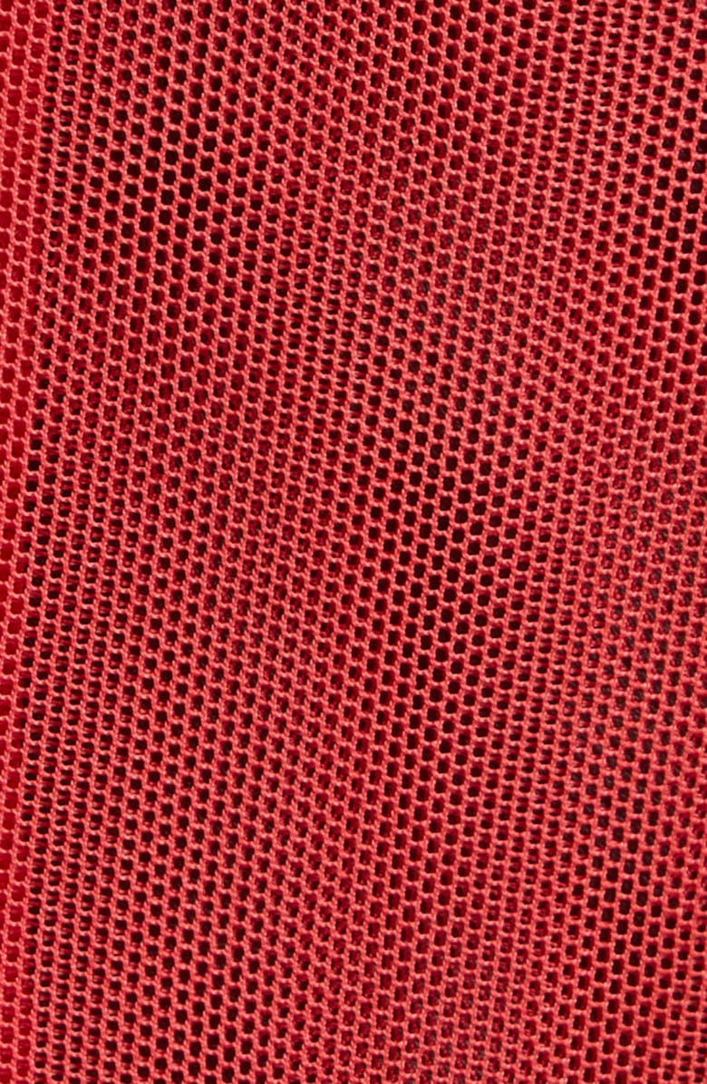 Zimmermann Rebellion Mesh Corset Bodysuit, Alternate, color, Red