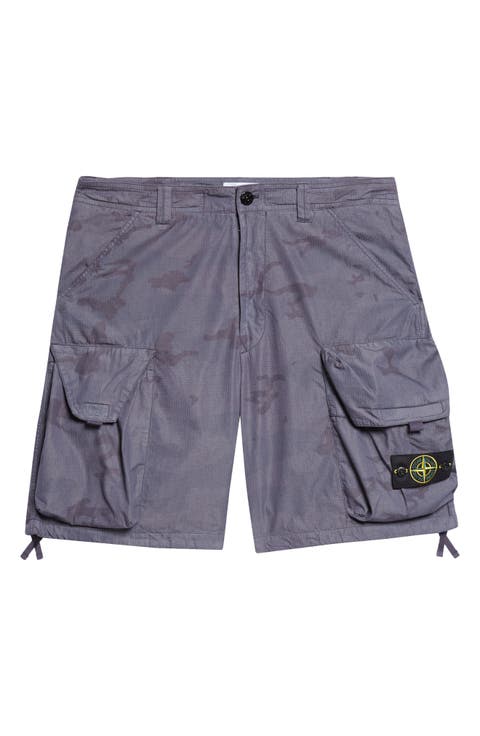 Camo Ripstop Cargo Shorts