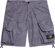Stone Island Camo Ripstop Cargo Shorts