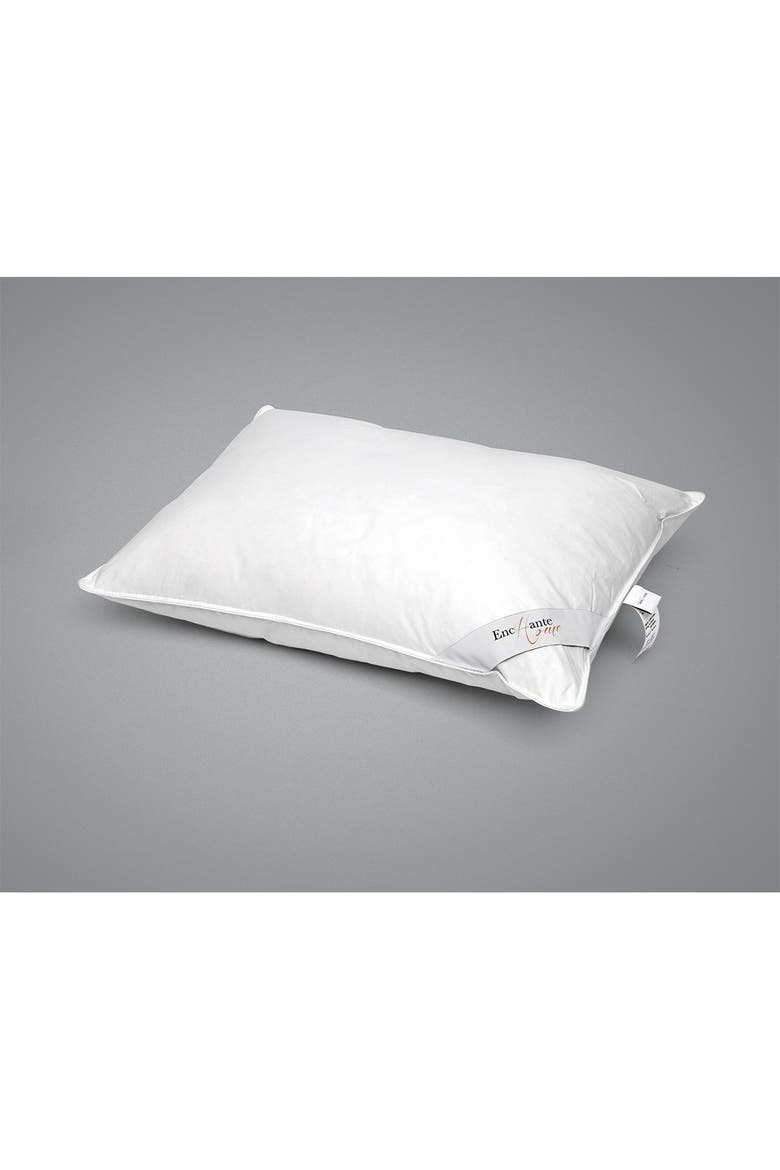 Luxury European Down Medium Density Queen Size Pillow - White
, Alternate, color, WHITE