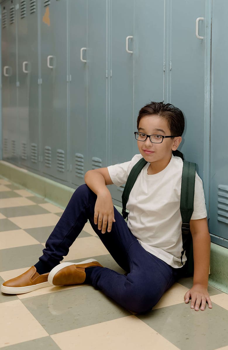 Mightly Organic Cotton Kids Short Sleeve T-Shirt 3-pack, Alternate, color, Black, White And Gray