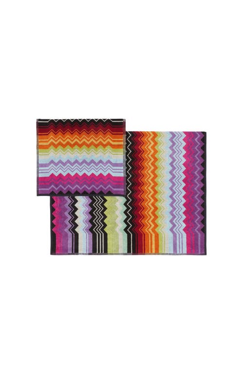Shop Missoni Home Giacomo 2-piece Set In Orange