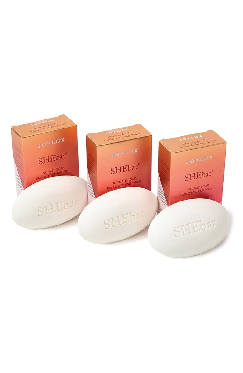 Joylux SHEbar 3-Pack Intimate Bar Soaps $39 Value, Main, color, 