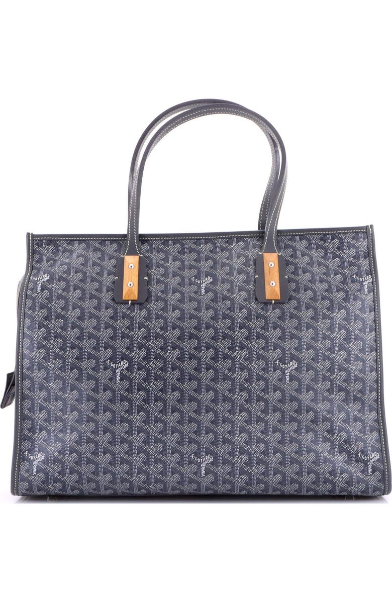 Pre-Owned Goyard Marquises Bag Coated Canvas, Alternate, color, Gray