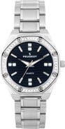 Peugeot Hexagonal crystal bezel bracelet watch- 32MM