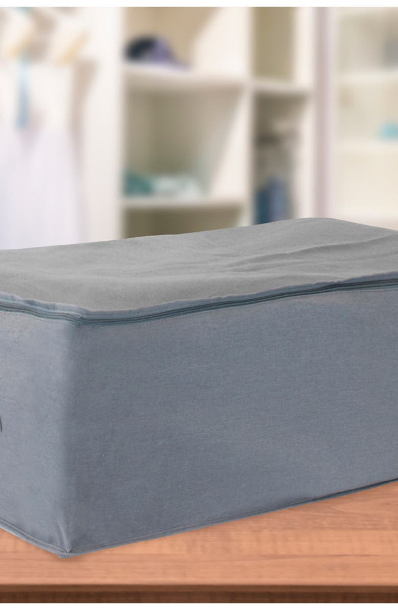 SORBUS Jumbo Foldable Storage Organizer Bag - Grey, Alternate, color,