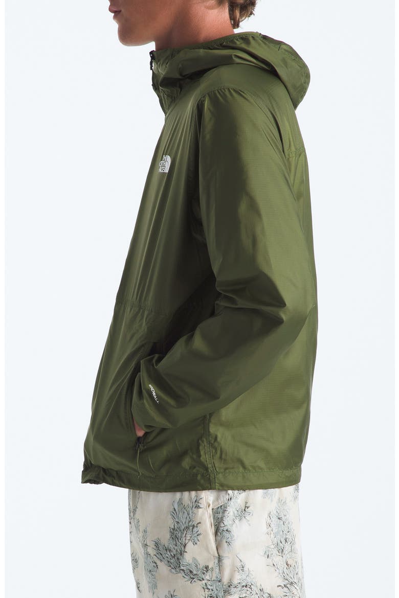 Cyclone WindWall Water Repellent Jacket, Alternate, color, WOODLAND GREEN