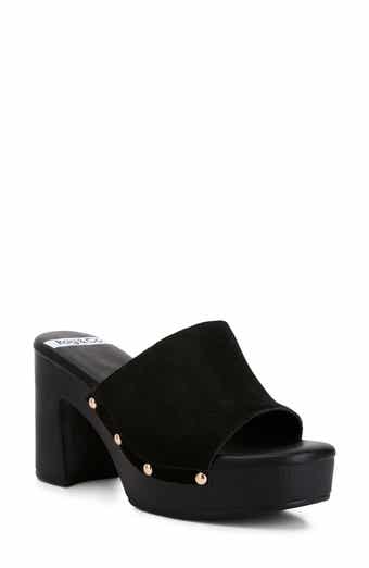 Cartera Suede Stud Mule