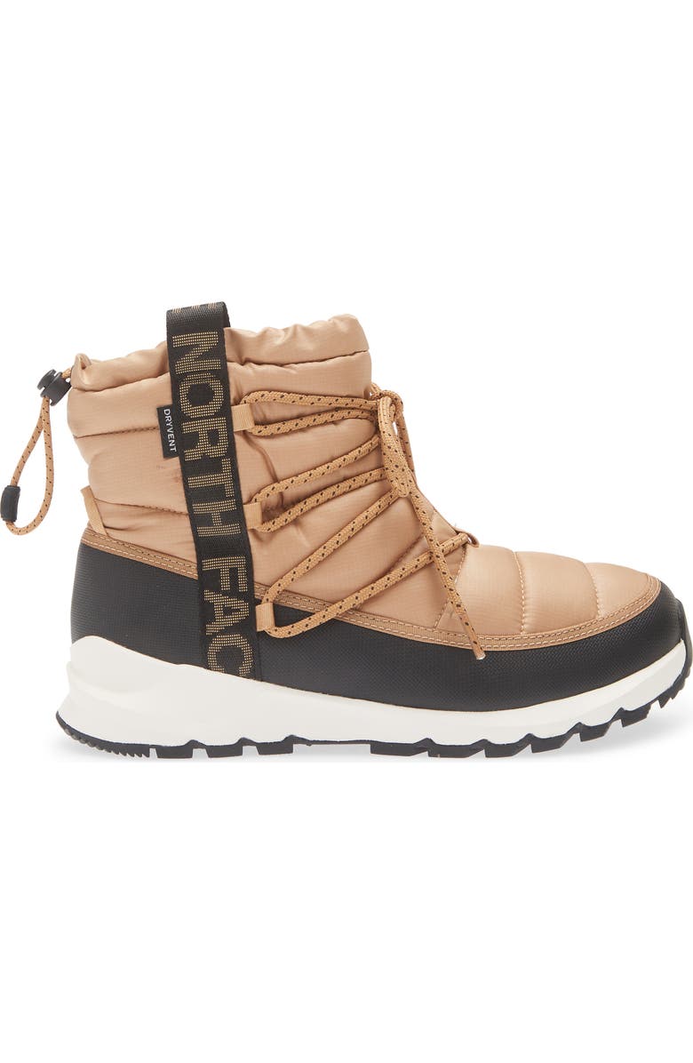 The North Face Thermoball<sup>™</sup> Waterproof Utility Boot, Alternate, color, Almond Butter/ Tnf Black