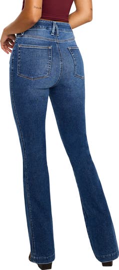 Good Curve Patch Pocket Bootcut Jeans