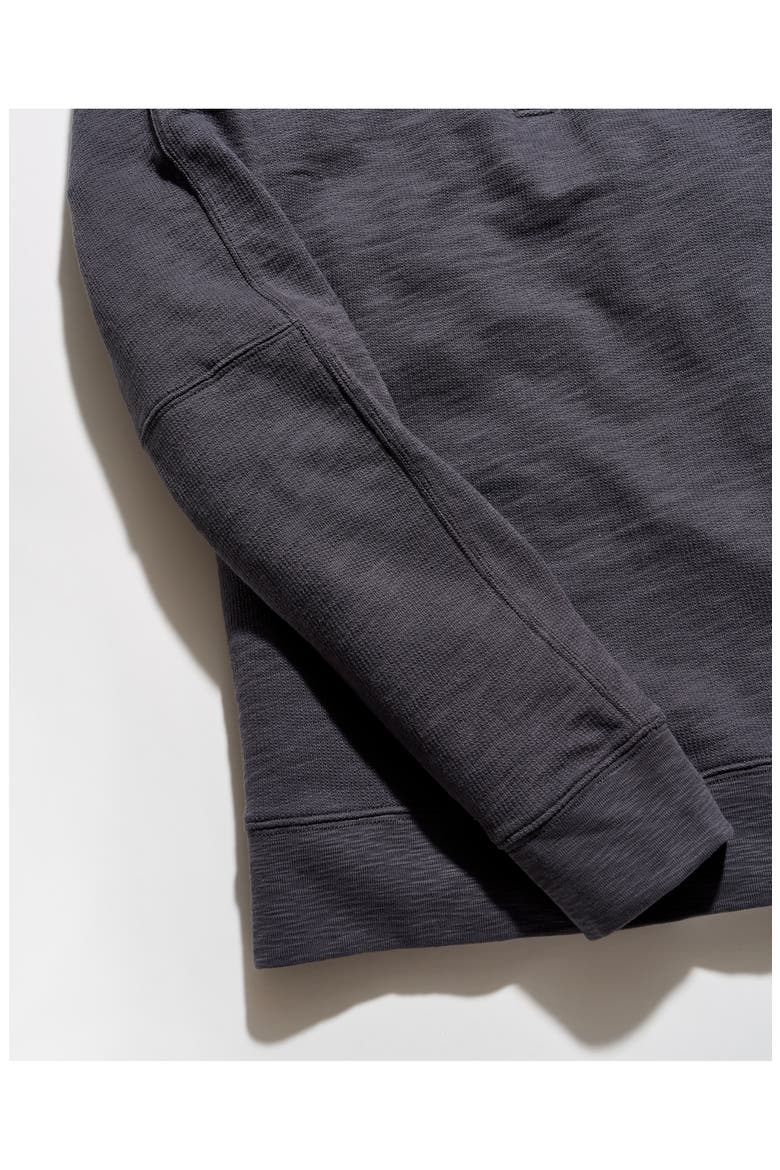 French Terry Half Zip Pullover, Alternate, color, ASPHALT