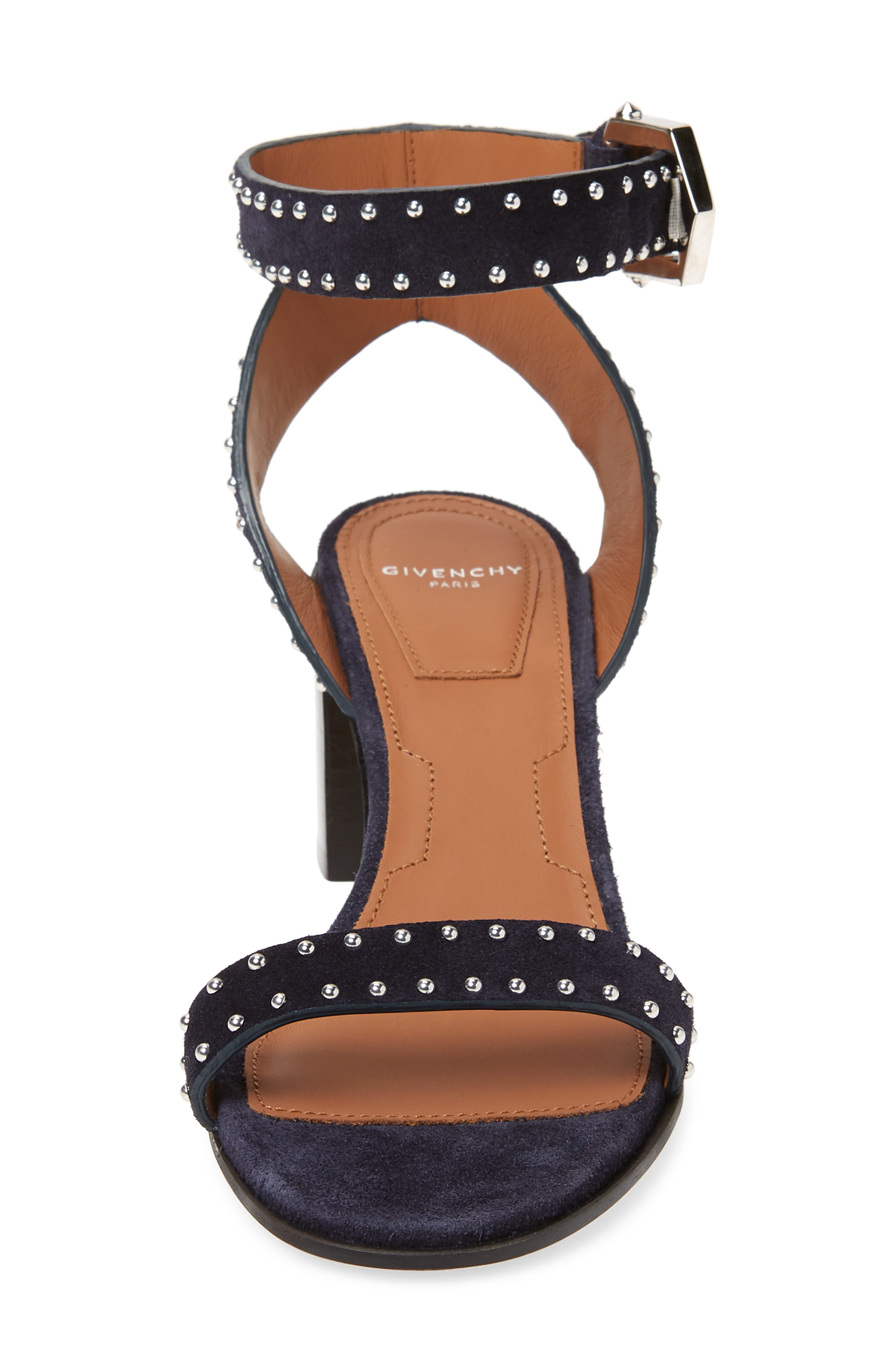 Givenchy Studded Ankle Strap Sandal, Alternate, color, 