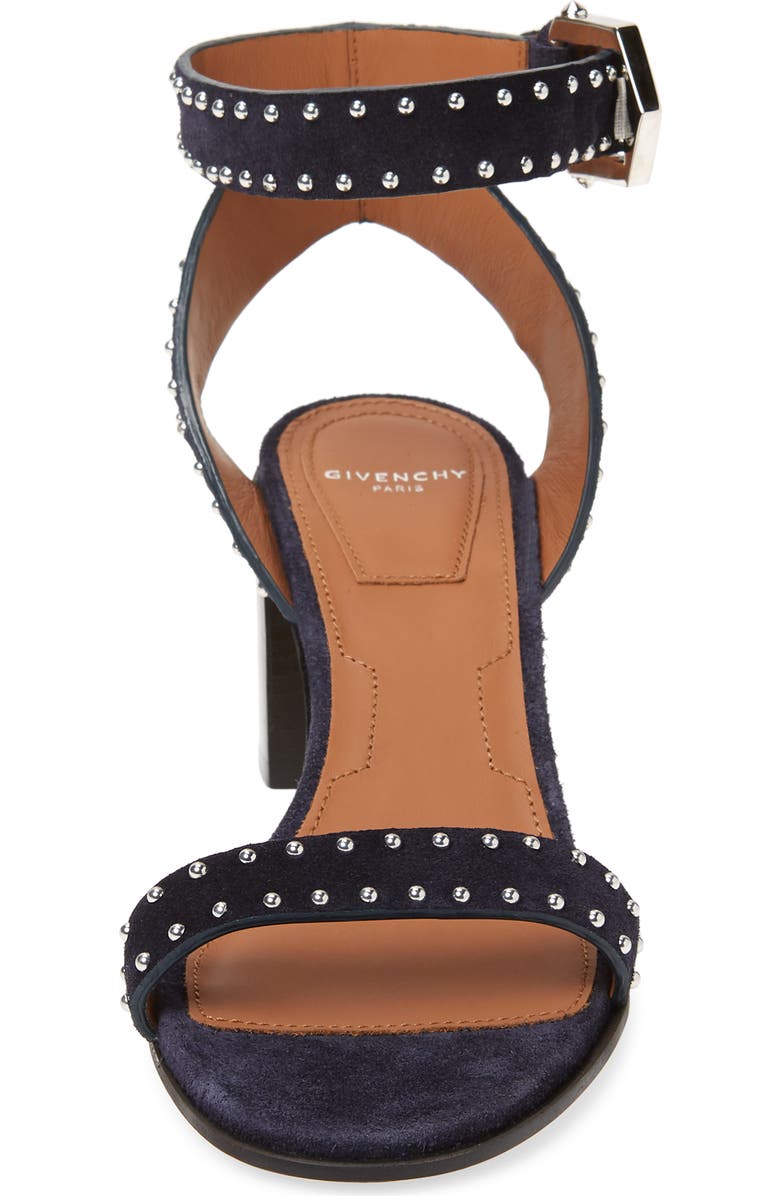 Givenchy Studded Ankle Strap Sandal, Alternate, color,