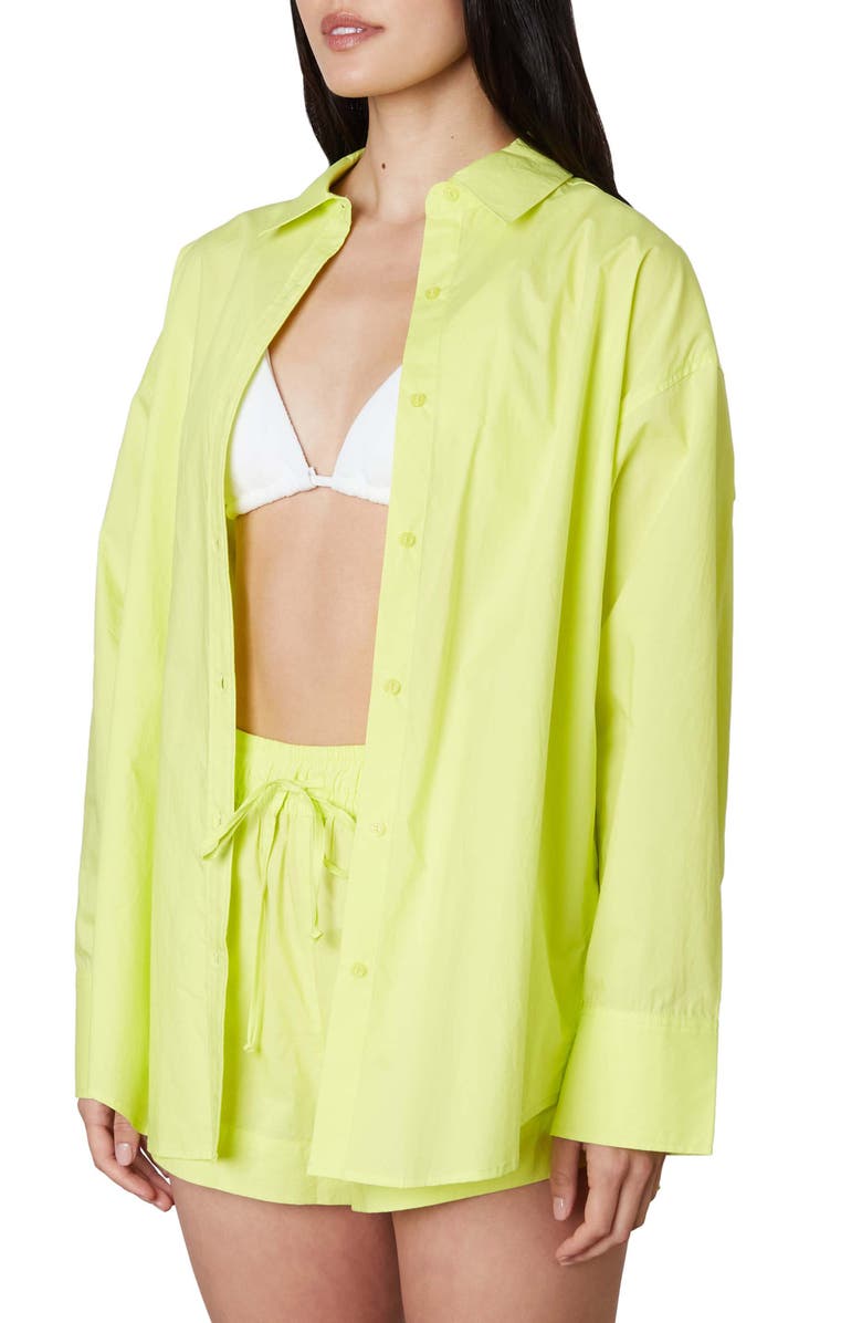 Nia Leon Shirt, Alternate, color, Lemon