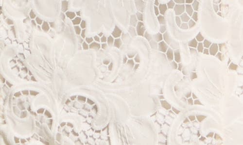 Guess Itzel Lace Sleeveless Sheath Dress In Dove White