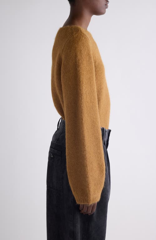 Isabel Marant Paulane Alpaca Blend Sweater In Brown