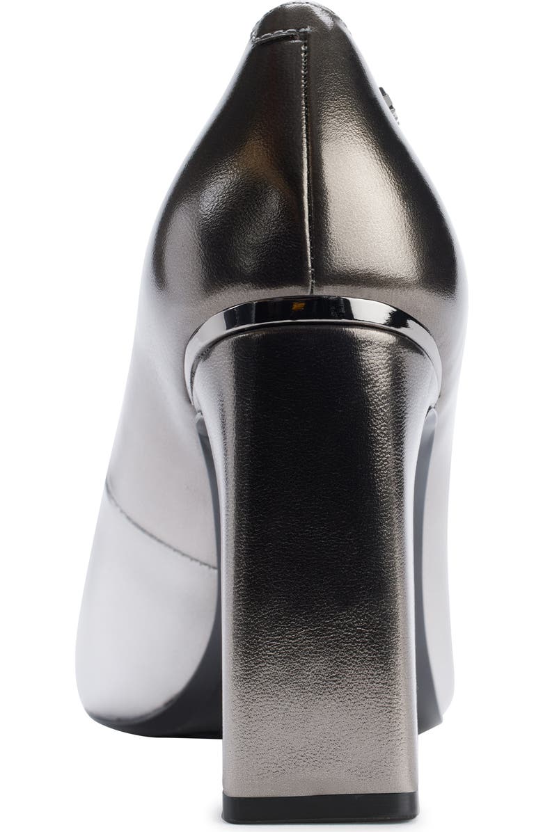 DKNY Spruce Pointed Toe Mary Jane Pump, Alternate, color, Pwtr/ Slver