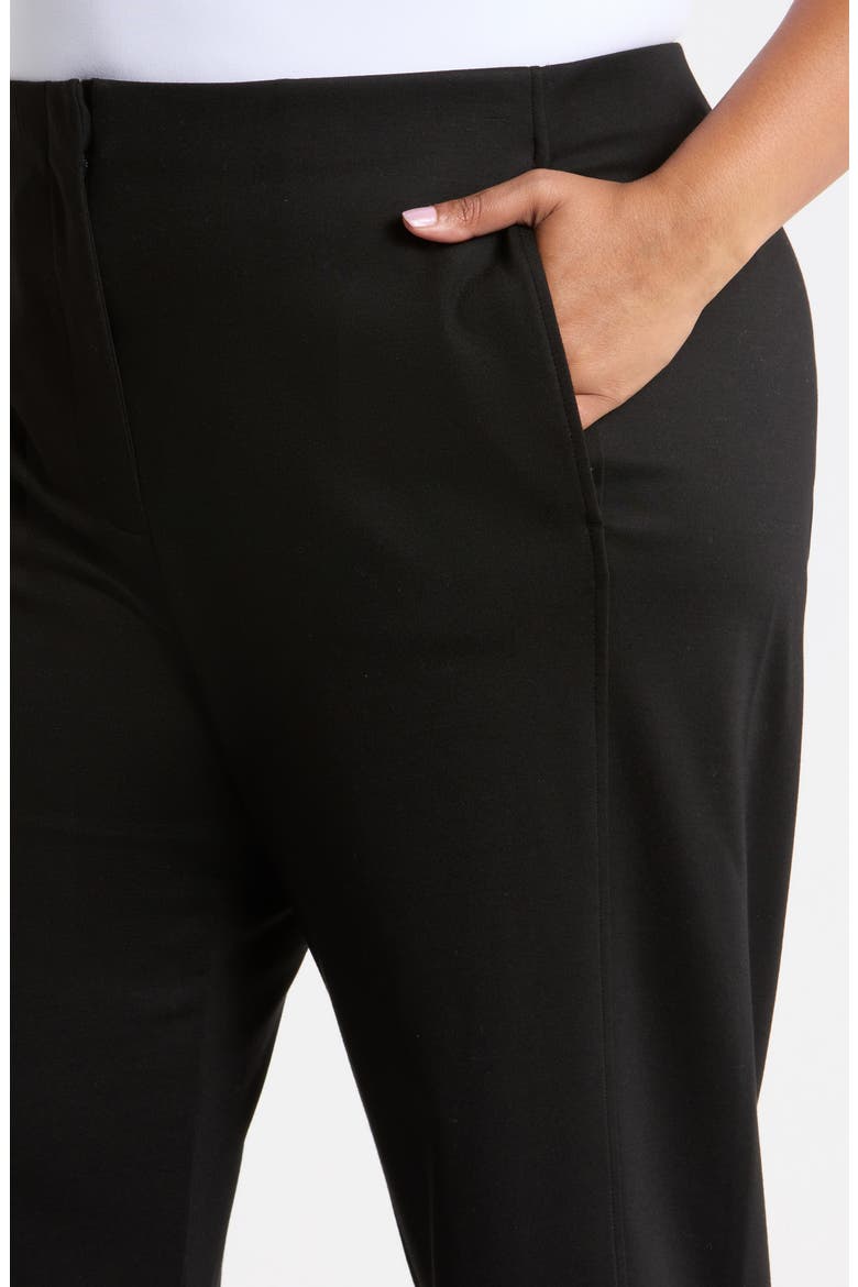 Tapered Ankle Trousers, Alternate, color, BLACK