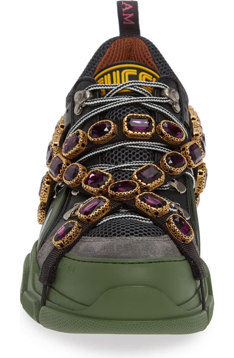 Gucci Journey Jewel Hiker Sneaker, Alternate, color,