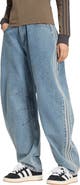 adidas Originals 3-Stripes Barrel Leg Jeans