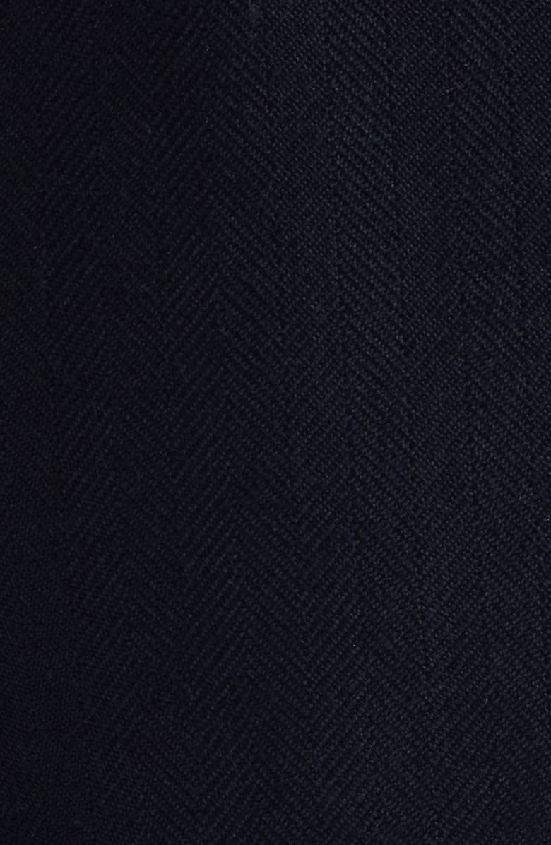 Dries Van Noten Bimbila Whipstitched Sleeveless Wool Blazer, Alternate, color, Navy