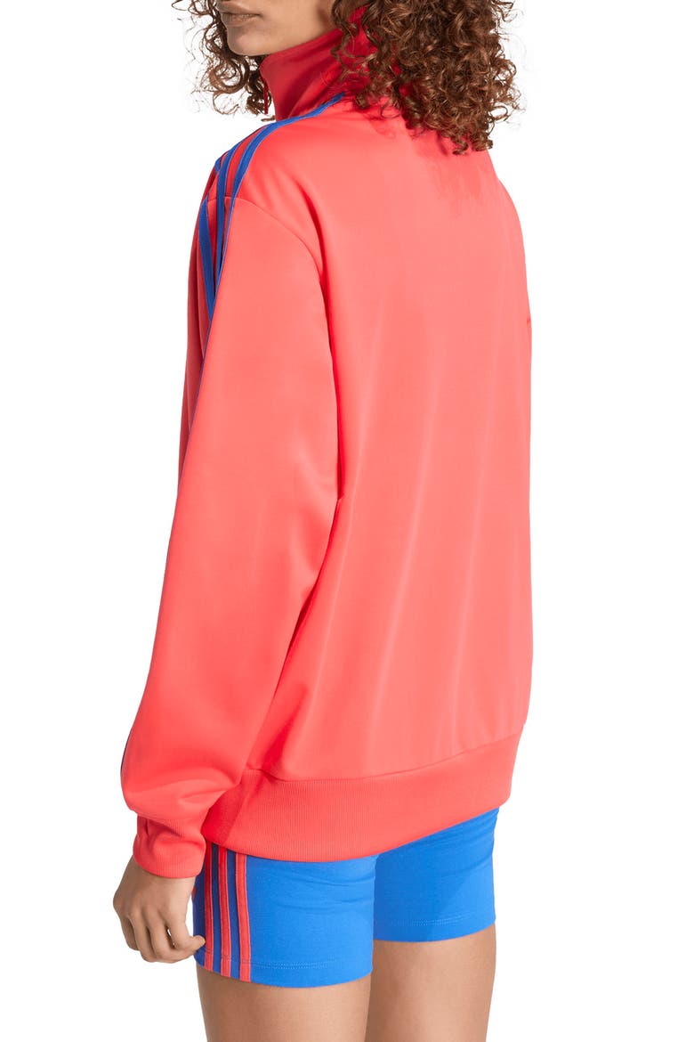 Firebird Loose Fit Recycled Polyester Track Jacket, Alternate, color, SEMI LUCID RED/BLUE