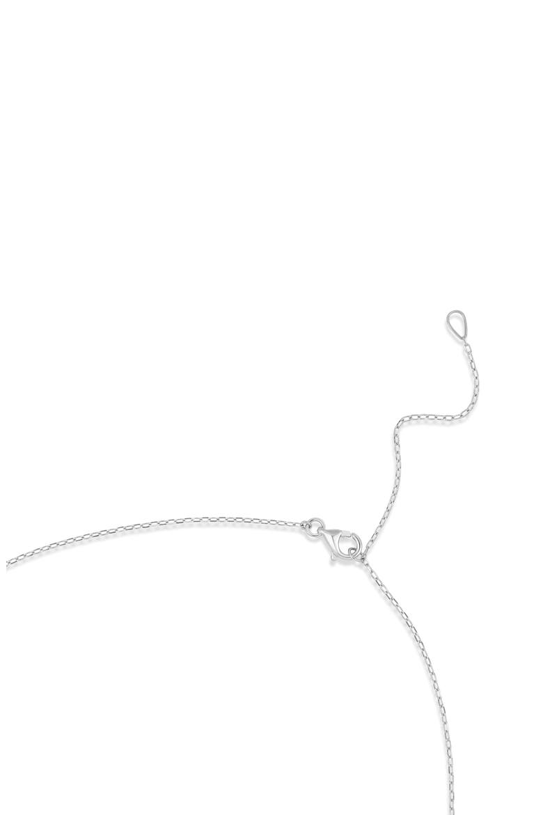 18K Gold Liora Natural Diamond Y-Necklace, Alternate, color, 18K WHITE GOLD