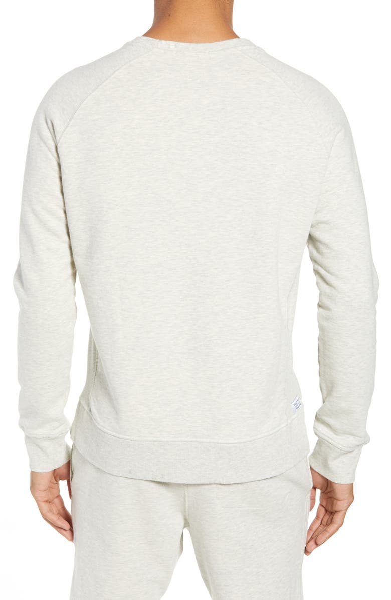 Richer Poorer Crewneck Cotton Sweatshirt, Alternate, color, 