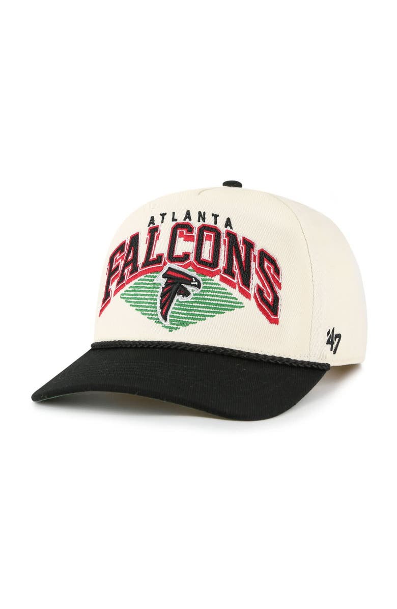 '47 Men's '47 Cream Atlanta Falcons Pomona Rope Hitch Adjustable Hat, Main, color, Cream
