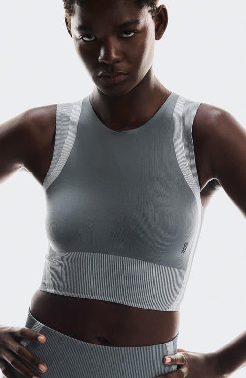 On Studio Crop Tank In Gray