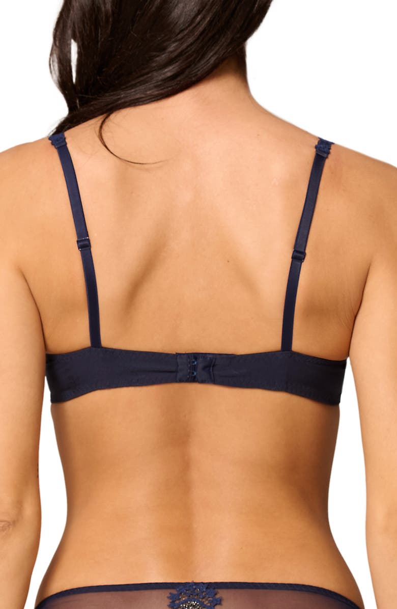 Simone Perele Wish Underwire Demi Bra, Alternate, color, Saphire
