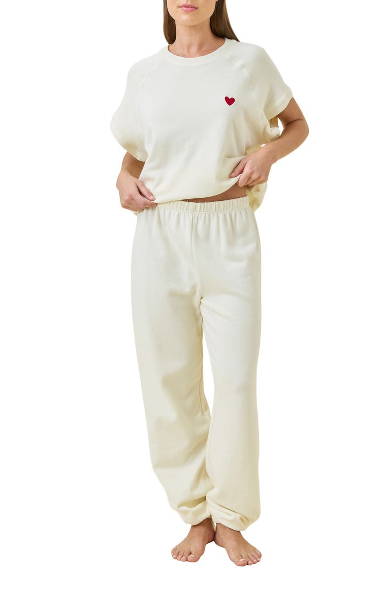 Papinelle Most Wanted Cotton Blend Terry Sweatpants, Alternate, color, 