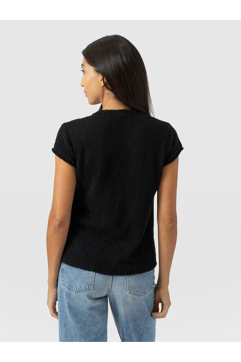 Ariella Baby Tee, Alternate, color, Black