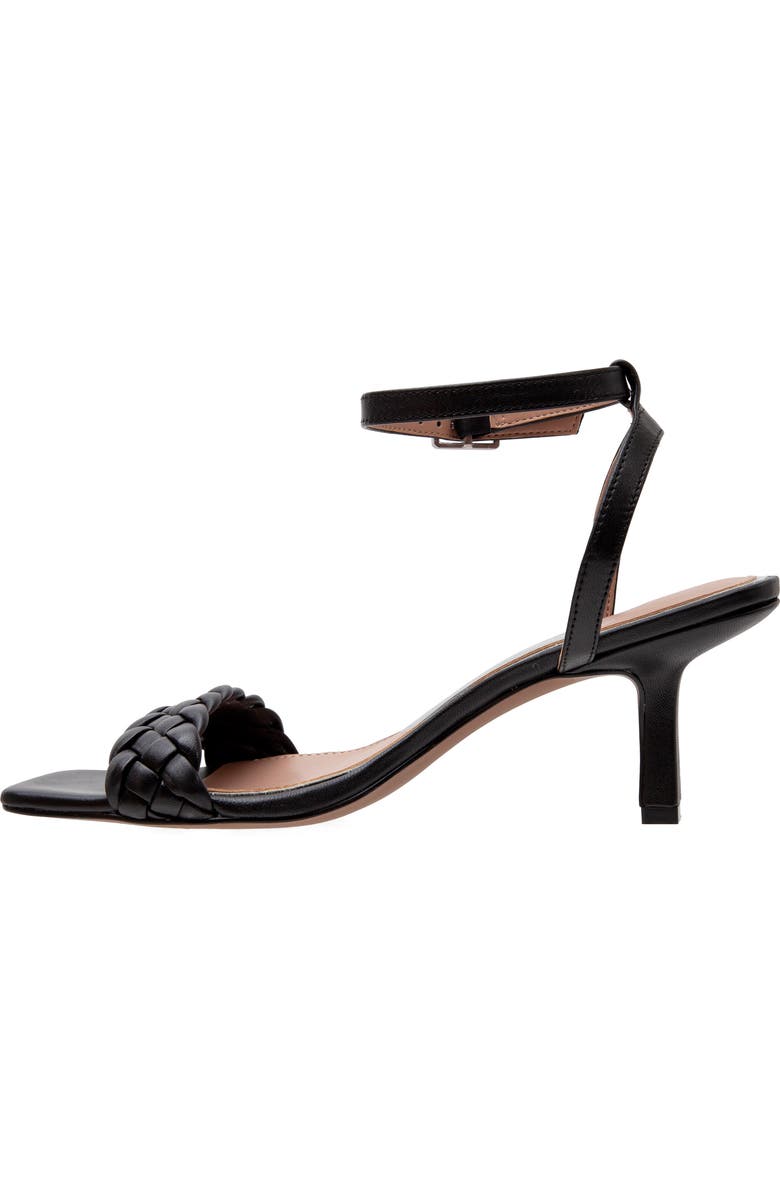 Linea Paolo Holly Ankle Strap Sandal, Alternate, color, Black