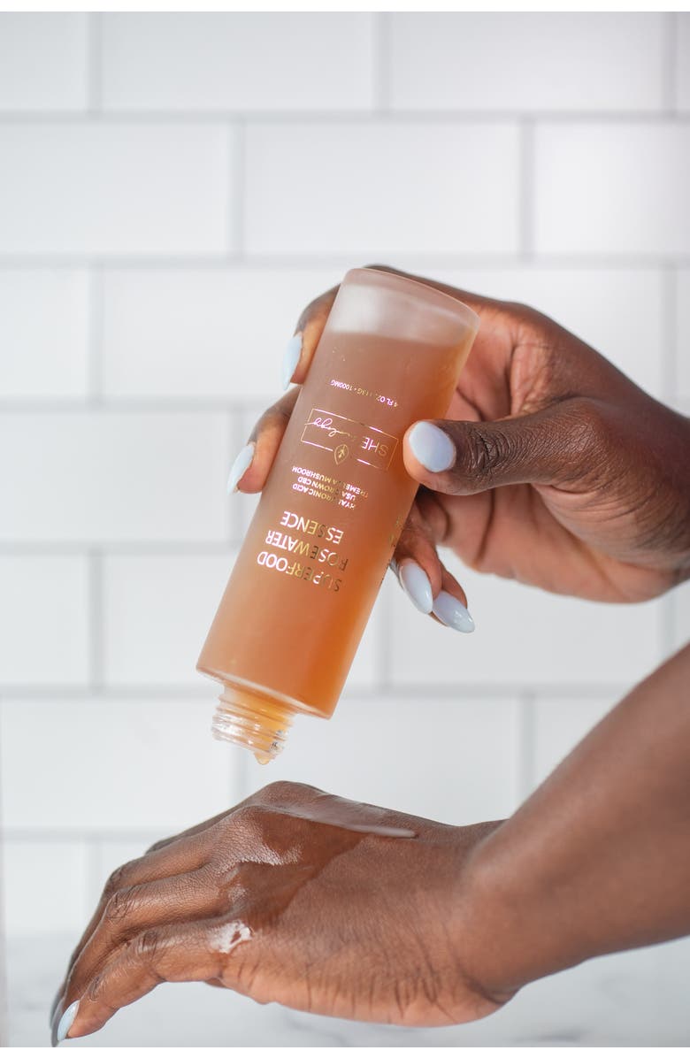 She Biology Superfood Rosewater Essence, Alternate, color, Rosewater