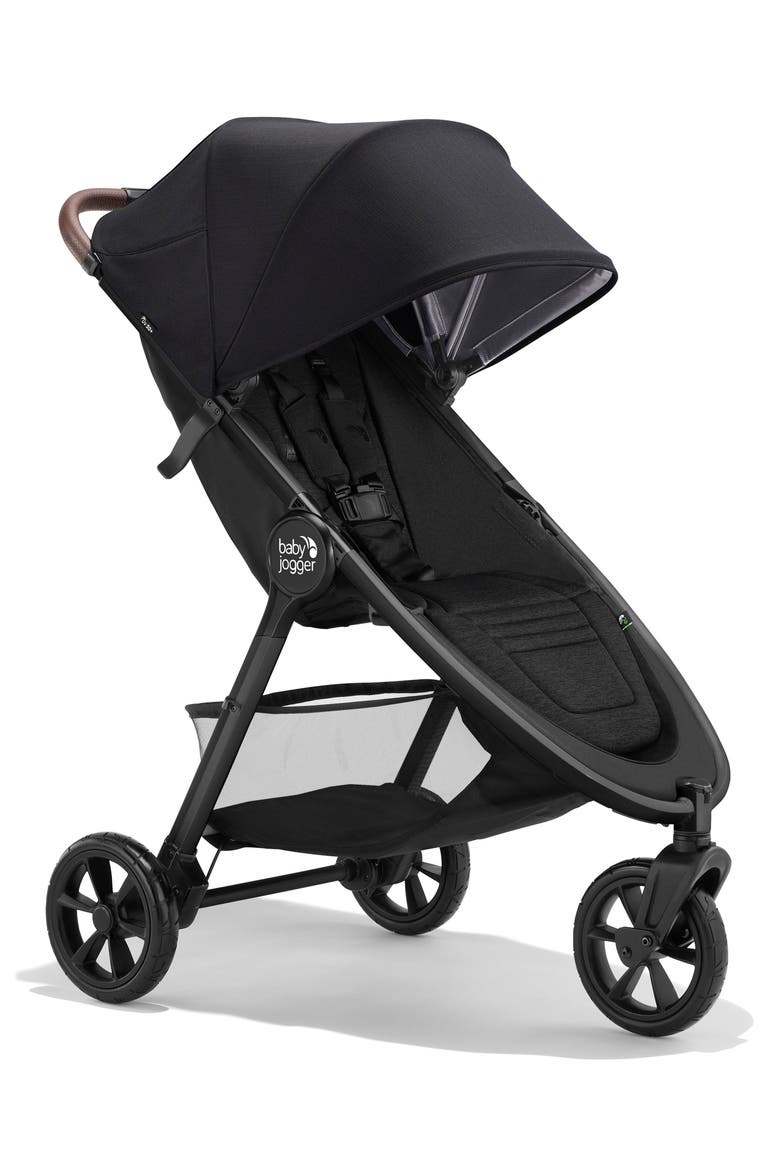 city mini® GT3 Stroller, Main, color, RICH BLACK