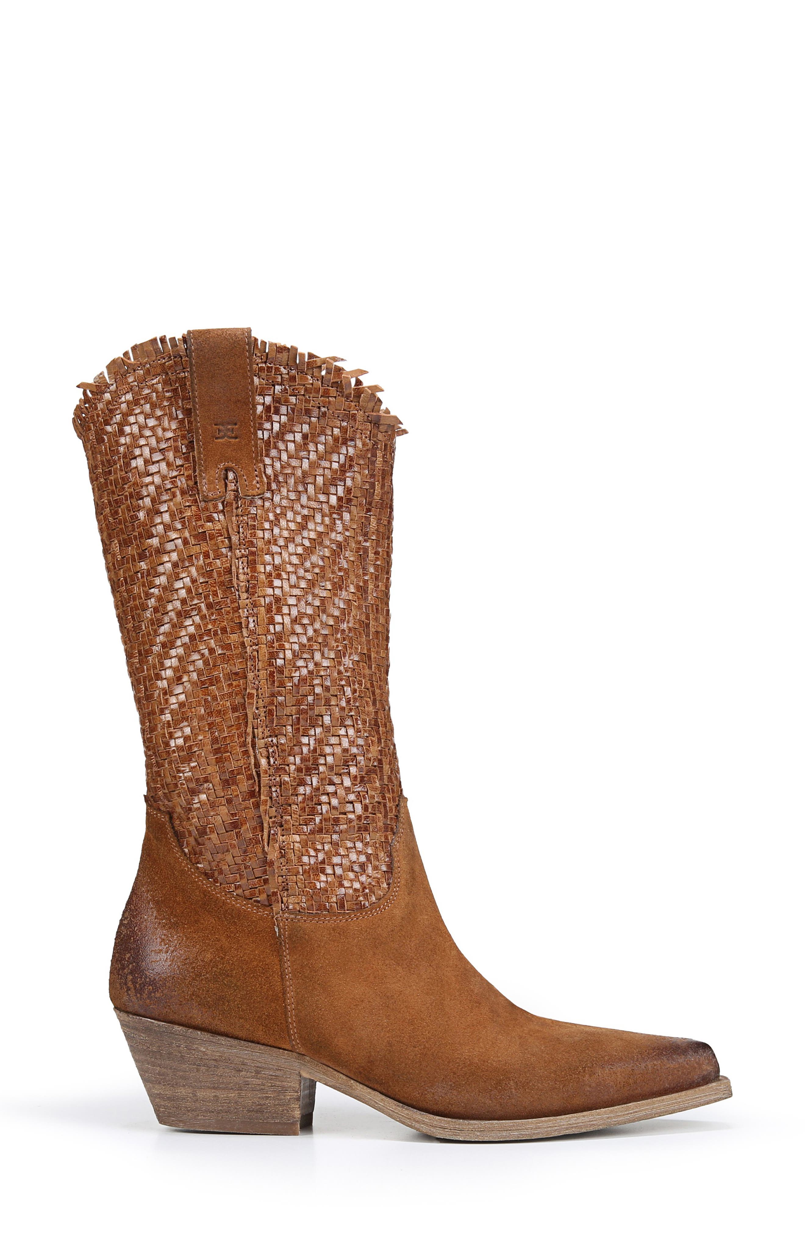 Sam Edelman Brenda Western Boot, Alternate, color, 