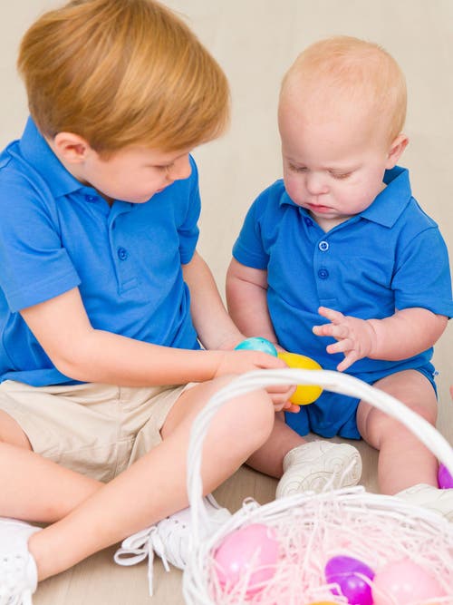 Rufflebutts Baby Boys Pique Polo Romper