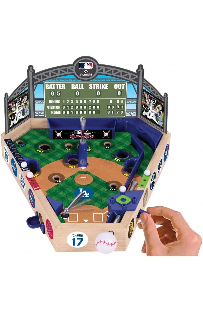 Merchant Ambassador MLB Wooden Pinball Baseball Game, Main, color, Multicolored