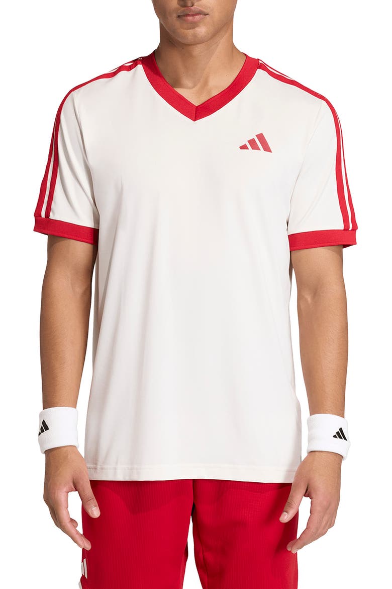 Tennis Classics T-Shirt, Main, color, CHALK WHITE/ /