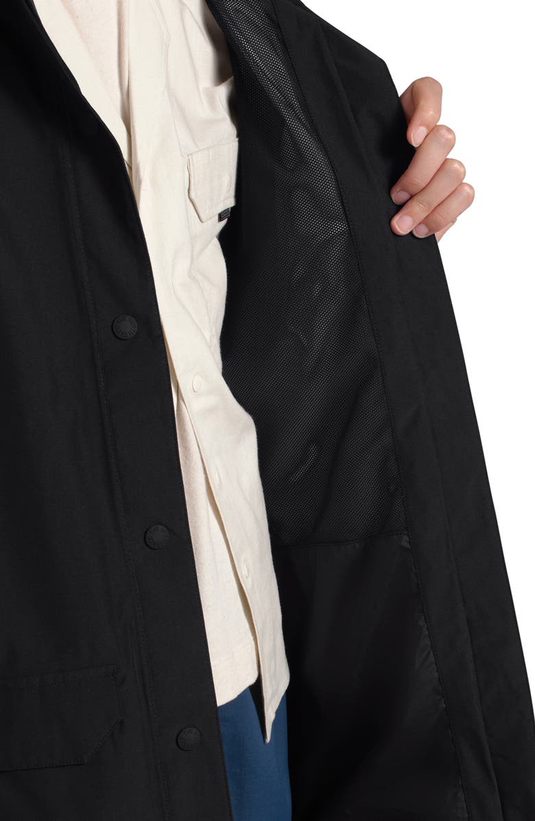 The North Face Woodmont Waterproof Hooded Rain Jacket, Alternate, color, 