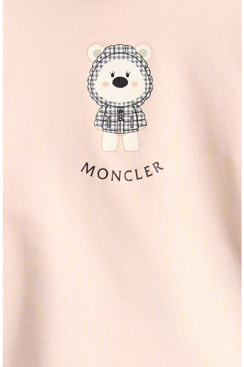 Kids' Long Sleeve Stretch Cotton Graphic T-Shirt, Alternate, color, PINK