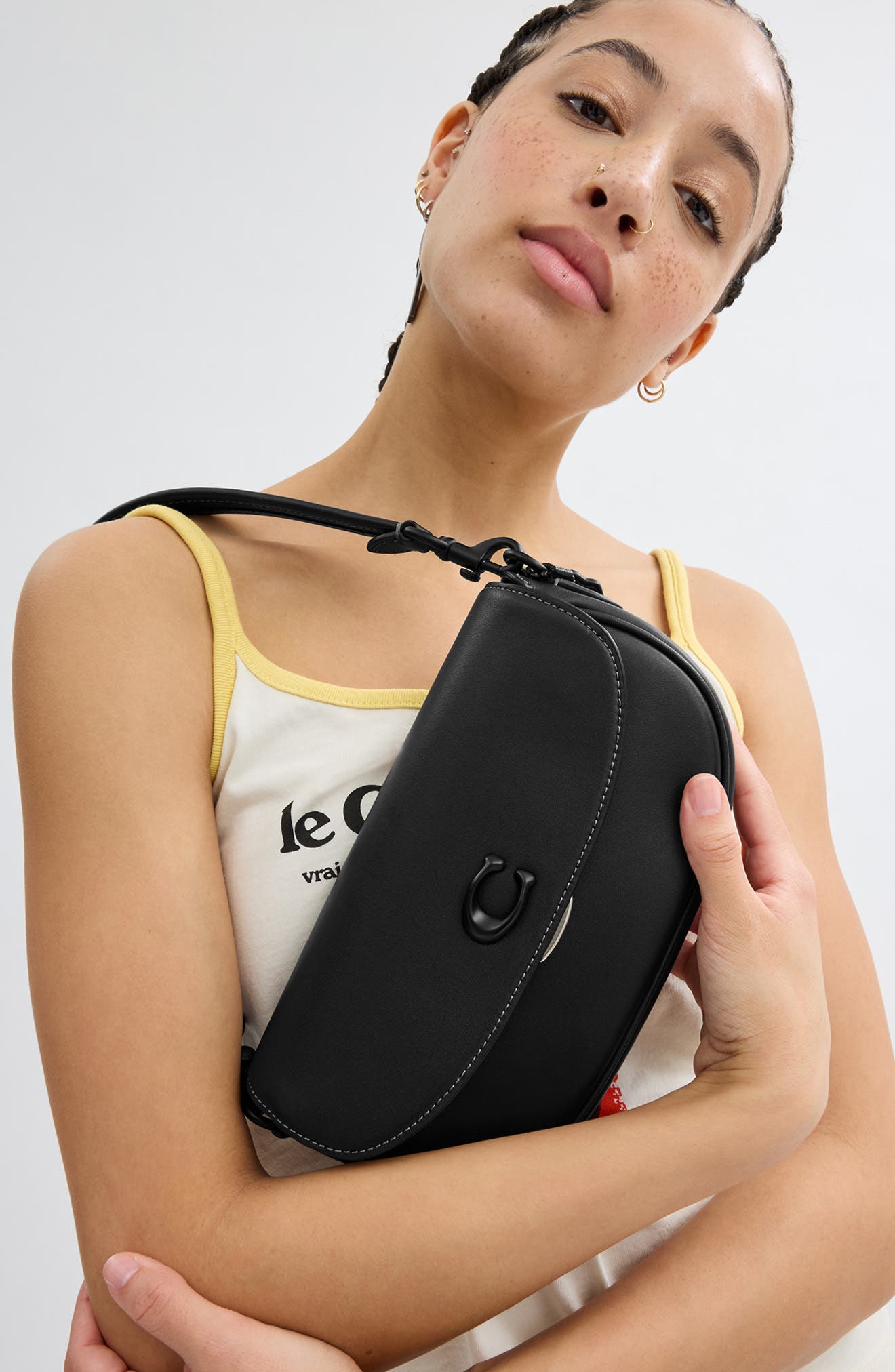 COACH Emmy Glovetanned Leather Shoulder Bag, Alternate, color, 